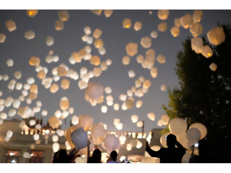 大阪都心でのスカイランタンフェスティバルも実現可能です。