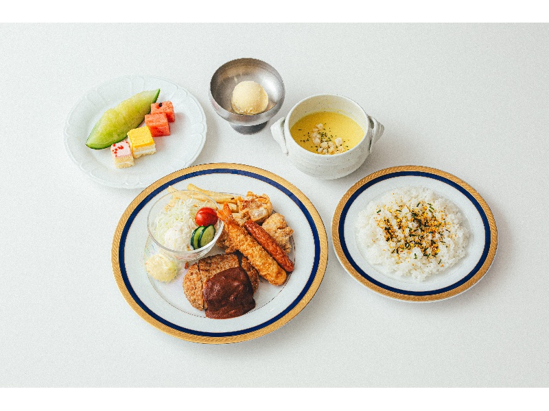 小学生低学年以下の幼児の方にはお子様ランチセット2,200円税込みをご用意可能です