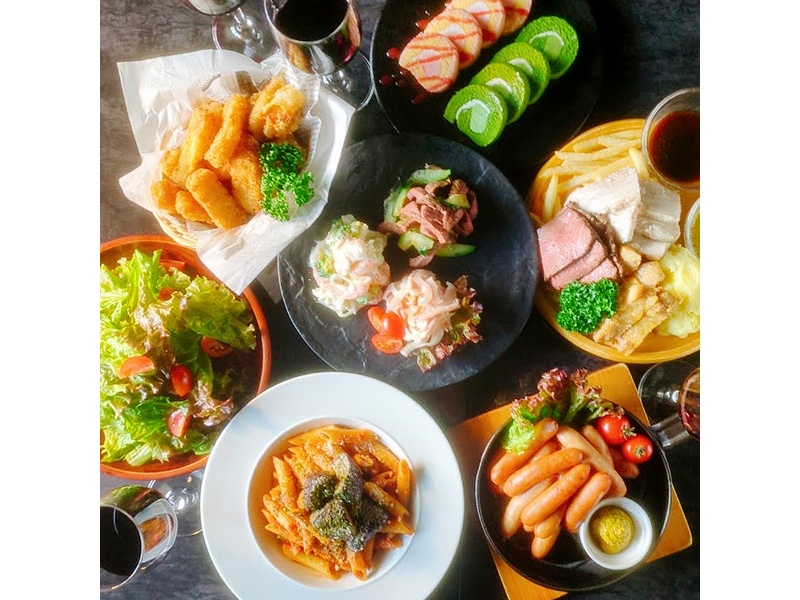 貸切【忘新年会：スタンダード5000円コース】2H飲放/料理9品/前菜からデザートまで充実の人気コース♪