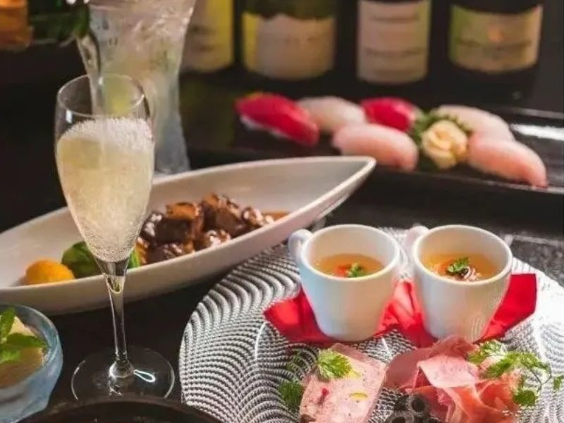 【スーパーライトプラン】料理5品+フリードリンク