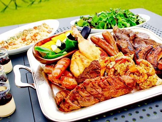 アメリカン？ジャパニーズ？選べるBBQプラン