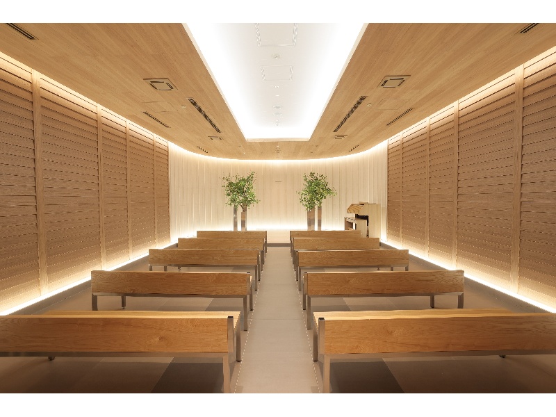 RiNSQUARE（リンスクエア）
チャペルホールを使用したセミナーも人気
最大48名様まで