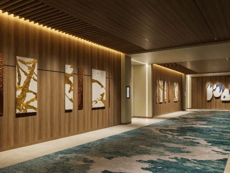 【内観】４F 宴会場 ホワイエ