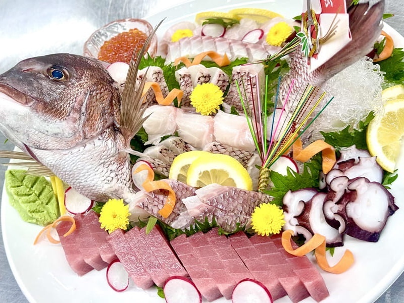 ◆各種お祝いに◆
鯛の舟盛り（4人前）
※別注料理