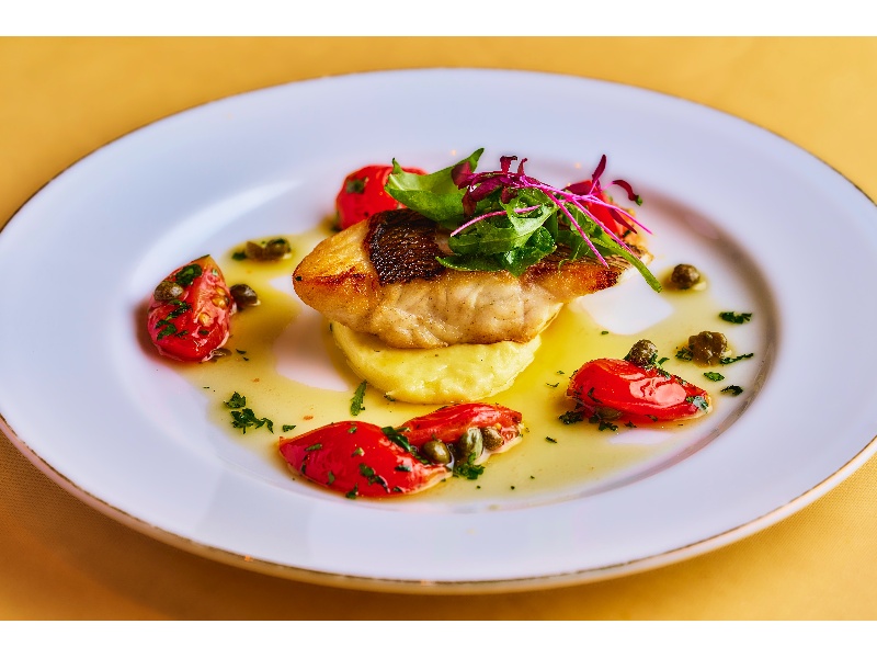 メニュー例【真鯛のソテー】