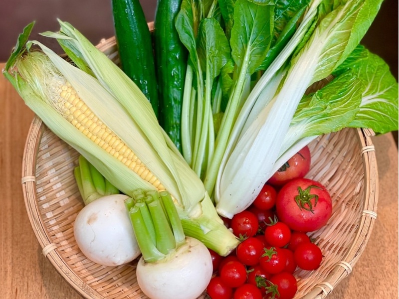 【江戸東京野菜】
希少価値の高い「江戸東京野菜」へのこだわり