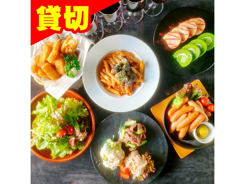 【忘新年会：貸切ライトコース】2H飲放/料理8品/ダーツ投放付き♪4,000円