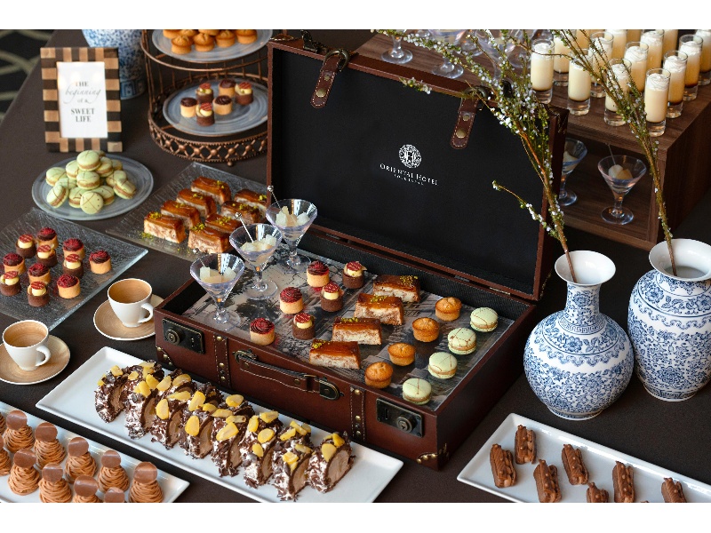 パティシエ特製デザートビュッフェはパーティーを盛り上げるアイテムとしておすすめ。