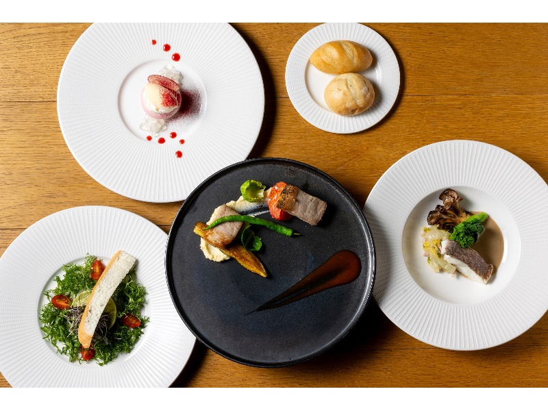コース料理　例　スタンダードプラン