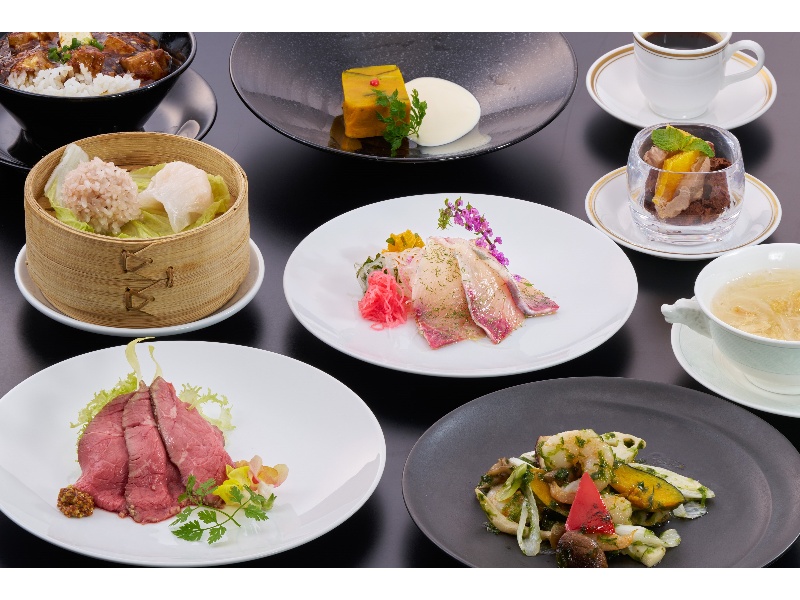 輝きプラン　和洋中MIX個人盛り