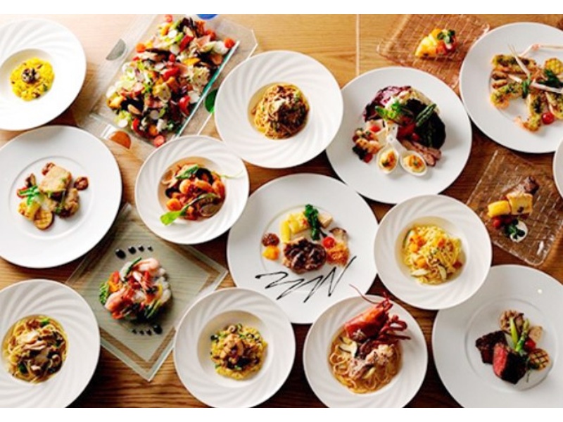 【テーブルシェアプラン：9,900円】6皿全9品＋飲み放題付き