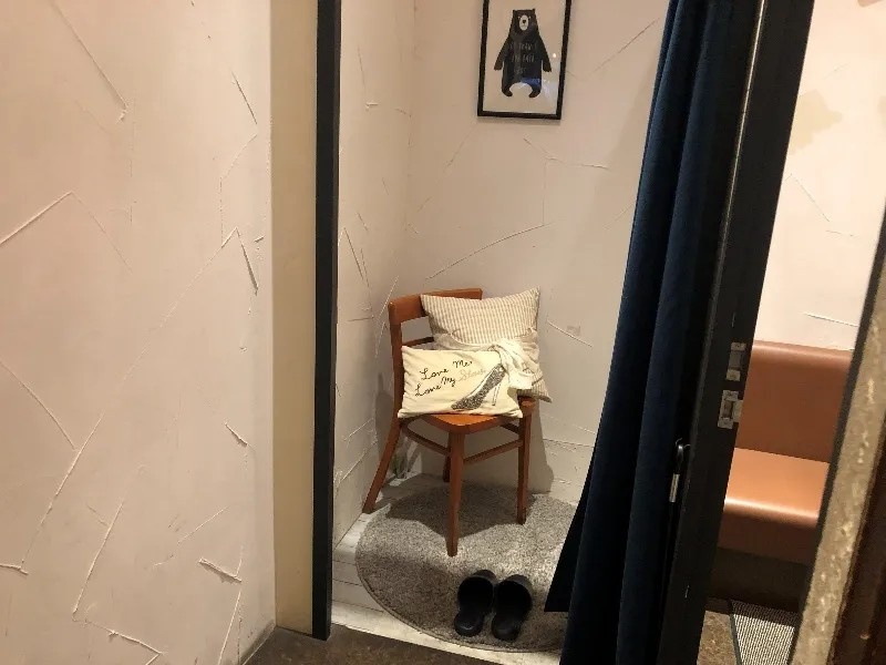 簡易控室※姿見はありません