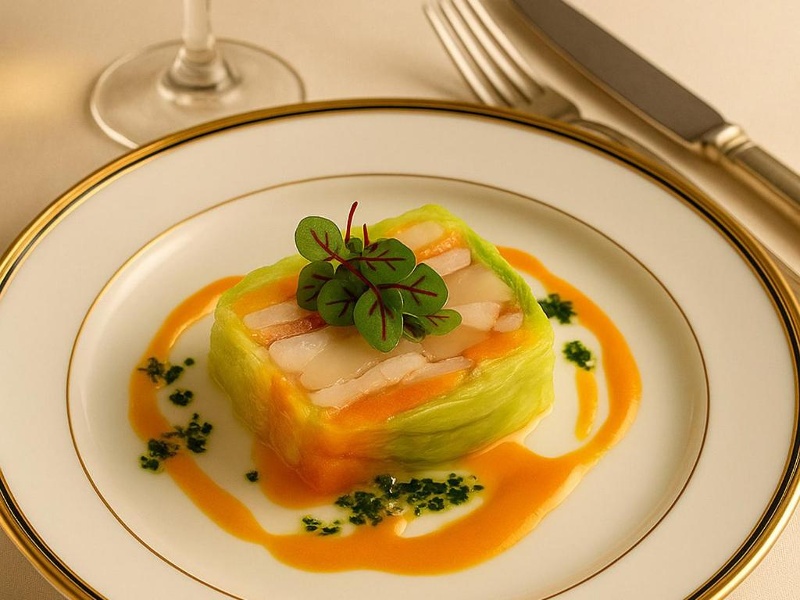 料理イメージ【着席フレンチコースの場合】