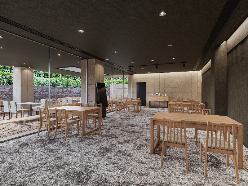 宴会場　鶴

着席：35名
立食：50名
シアター：50名
スクール：24名