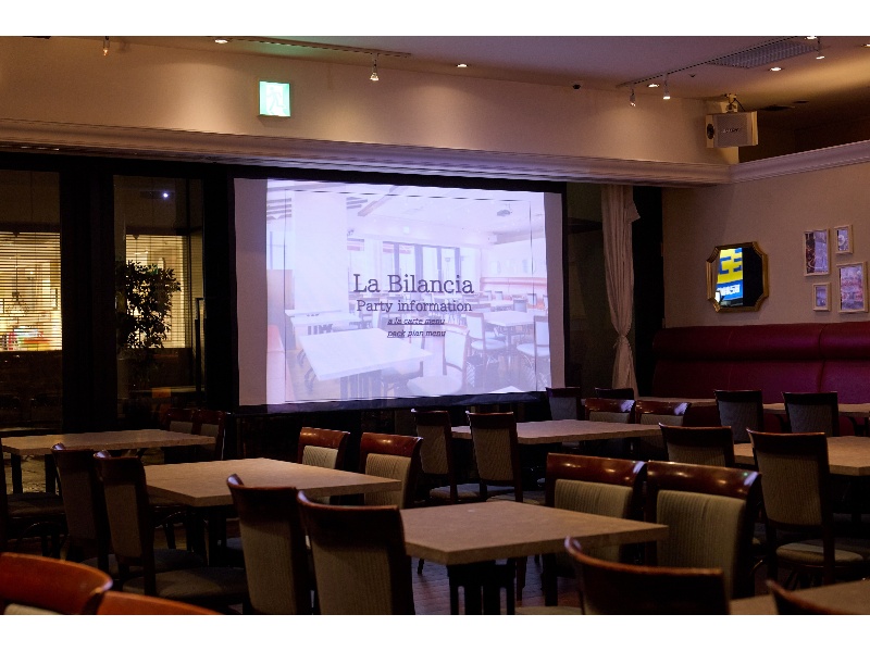 120インチのスクリーン