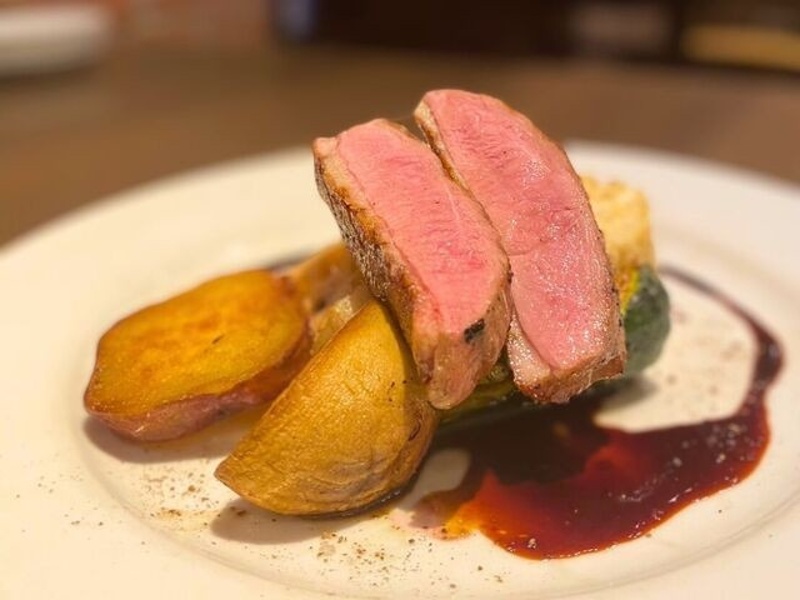 鴨胸肉のグリル