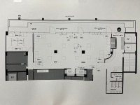 フロア全館貸切のレイアウトイメージとなります。