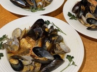 料理一例「8000円魚料理」