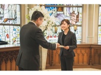 表彰式等のセレモニーもチャペルで行っていただけるのは結婚式場ならでは