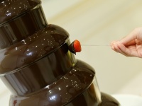 チョコレートファウンテン