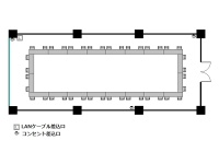 ロの字 : 最大40名