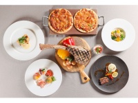 8,000円コース<br />・前菜盛り合わせ5種<br />・シェフの気まぐれパスタ<br />・甘鯛の味噌パイ包み焼き猪苗代産川海老のビスクソース<br />・麓山高原豚の福島ブルブル仕立て<br />・キングアイランドビーフのビステッカ<br />・本日のおまかせピッツァ<br />・季節のフルーツ