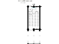 ソーシャルディスタンスレイアウト　スクール40席