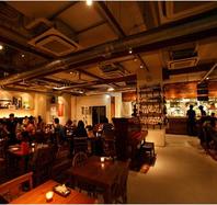 広々とした店内はパーティーに最適！