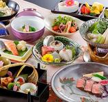 和洋会席をメインに多彩な料理でご要望にお応えします。